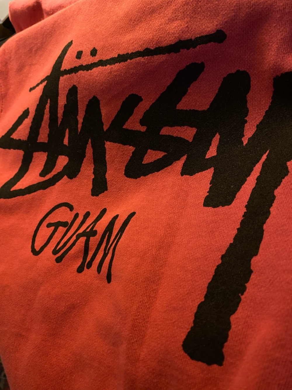 🆕 STUSSY full zip hoodie GUAM CHAPTER stüssy exclusive Medium 🇬🇺 - Picture 12 of 15